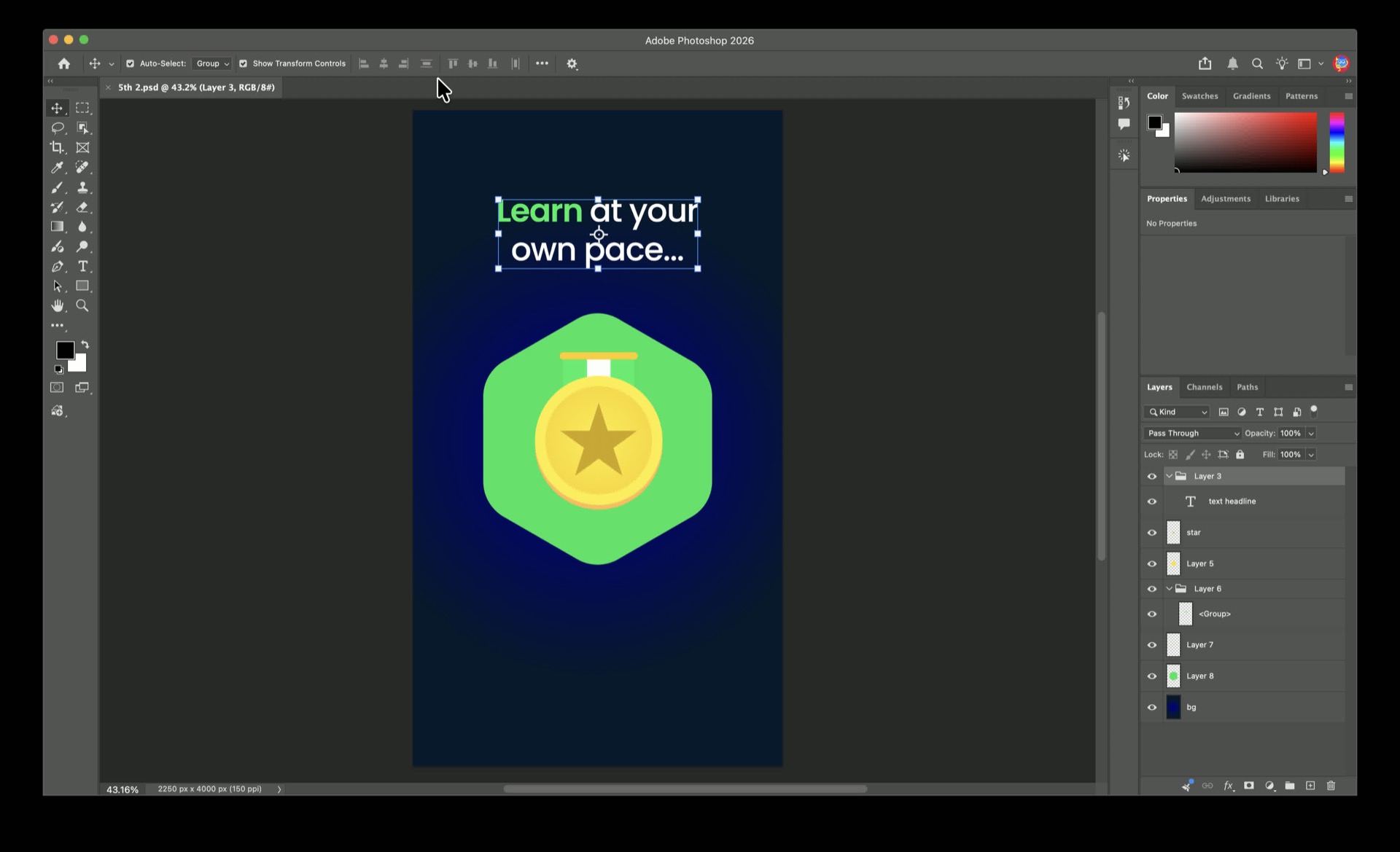 DataCamp SaaS-style motion design project